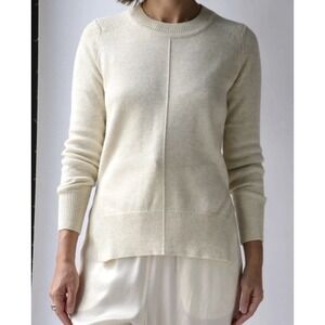 Isabel Marant Etoile Kleen Wool Blend Sweater EU 36 US S Neutral Quiet Luxury
